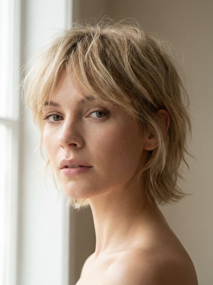 Kurzer Shag - moderne Kurzhaarfrisur für Damen